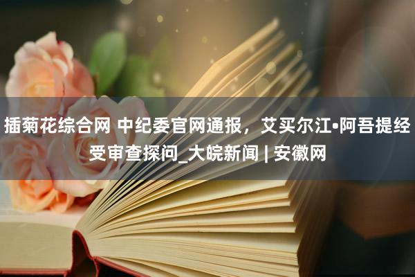 插菊花综合网 中纪委官网通报，艾买尔江•阿吾提经受审查探问_大皖新闻 | 安徽网