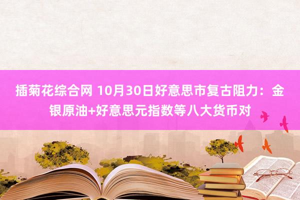 插菊花综合网 10月30日好意思市复古阻力：金银原油+好意思元指数等八大货币对